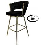 Hoker Rosa Stoll Obrotowy Złoty/Czarny - image000001[1].jpg